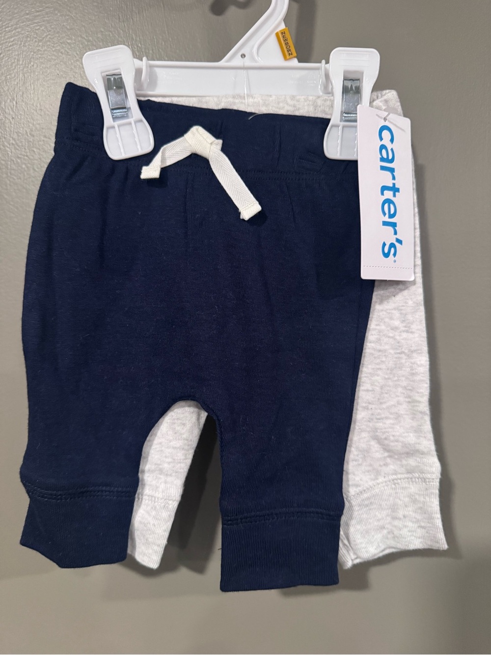 Carter's Navy and Heather Gray 2-Pack Baby Jogger Pants